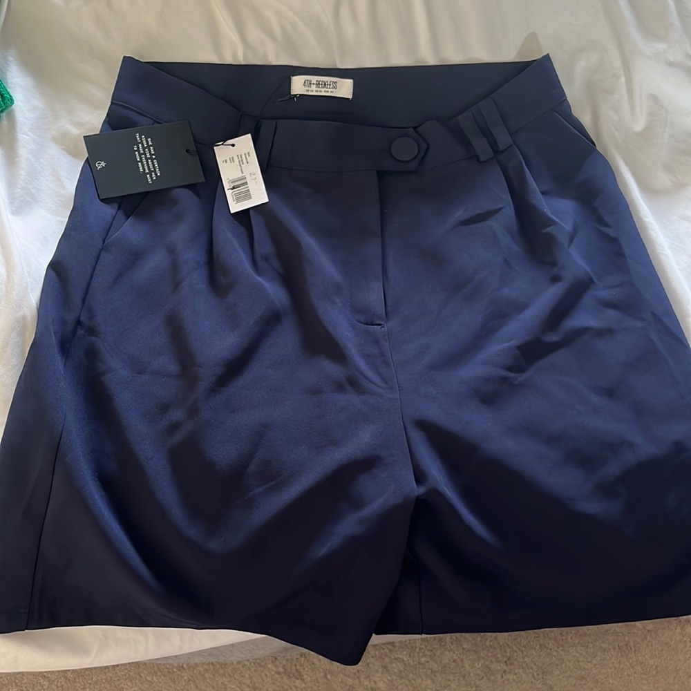 Brand new 4th Reckless Navy Blue Shorts